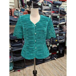 Karen Miller Green Dress Jacket in 12